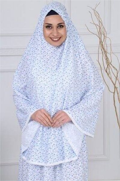 R reisa 100% Cotton Double Suit Women's Prayer Dress