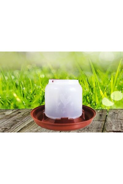 Doğalsan Tarım Food Bowl 2 Kg 1 Piece Chicken Bowl Chick Bowl Winged Food Bow...