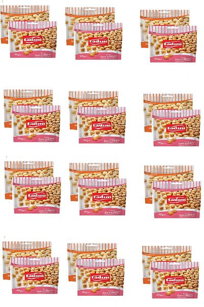 Tadım Roasted Hazelnut Inside 90 Gr X 12 Pieces Yellow Chickpea Salted 90 Gr X 12 Pieces