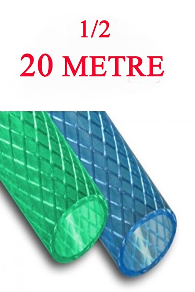 FIRAT Çınar Örgülü Bahçe Hortumu 1/2- 20 Metre Bahçe Sulama Hortumu