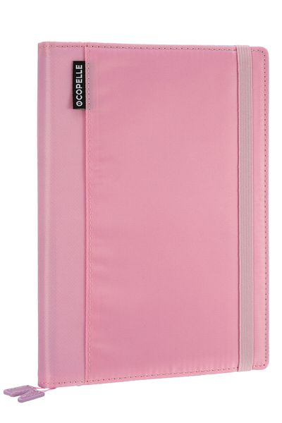 Victoria's Journals Copelle Press Kit - Striped Notebook Organizer 14X20 cm Pink