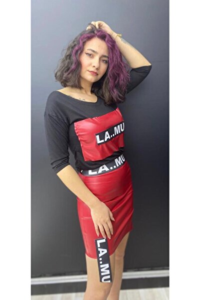 MAYHOŞ BUTİK Etek Sweat Ikili Takım