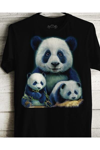 Panda Baskılı T-shırt