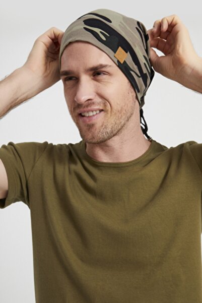 Butikgiz Чоловіча камуфляжна шапка-бейсболка з нитковими деталями для всіх сезонів - надзвичайно м'яка натуральна трикотажна тканина