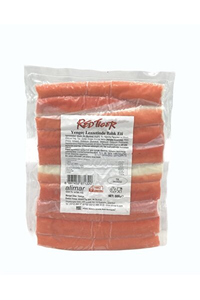 Red Tiger Yengeç Surimi Stick Taze Ekstra Kalite 500 Gr.