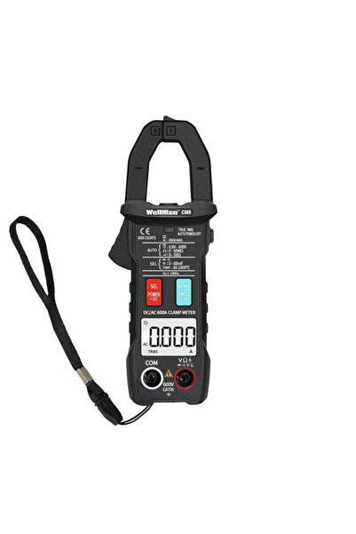 Wellhise Cm9 600a Ac/dc Dijital Otomatik Pensampermetre True Rms