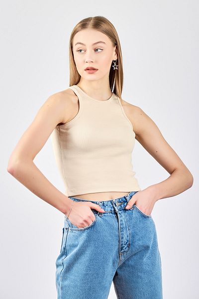 ladyzey Camisole cu gât Halter pentru femei