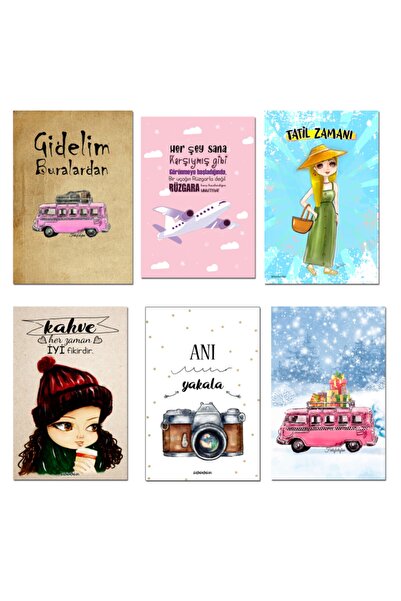 Fatofotofan مجموعة شعار Seyyah مكونة من 6 قطع