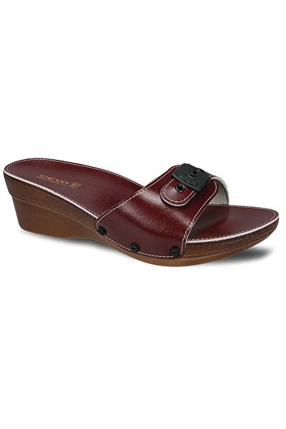 Ceyo Women's Red Summer Slippers 9927