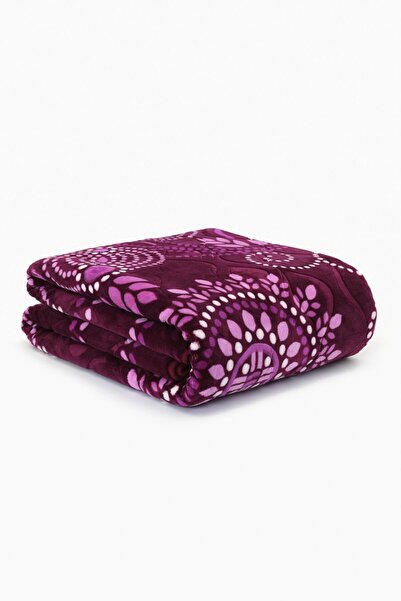 Sarar Double Blanket-point Plum