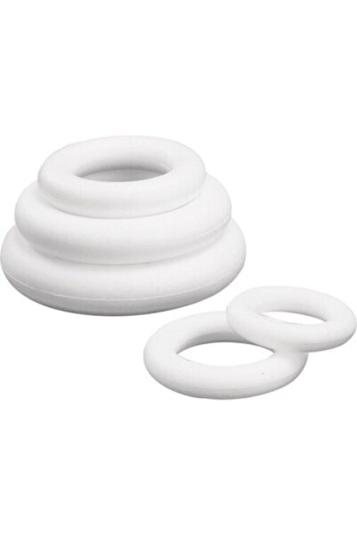Aker Hediyelik Strafor Köpük Halka Sert Strafor Köpükten 30cm Çapında 3 Adet ...