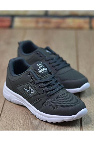 Step X Сірий Білий Кросівки Великий Розмір Спортивне Взуття