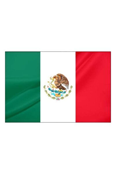 Rekbay Meksika Ülke Bayrağı 1.sınıf Parlak Kumaş 70x105cm