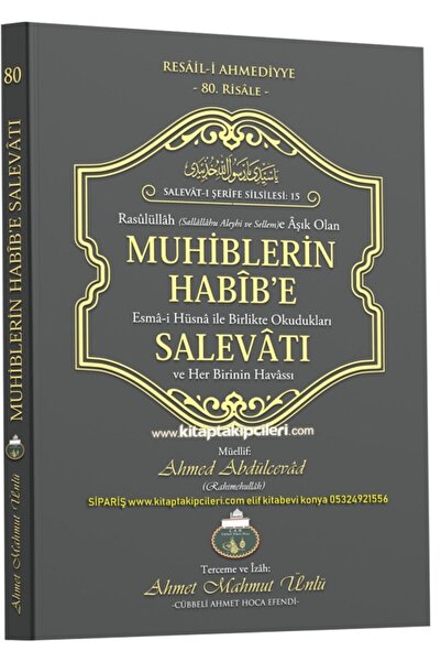 Cübbeli Ahmet Hoca Yayıncılık Muhiblerin Habibe Salevatı