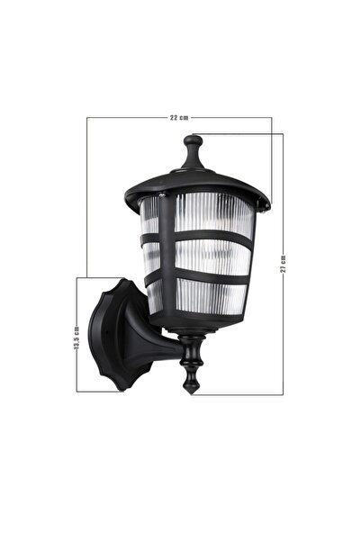 Modelight Optical Triangle Sconce Black