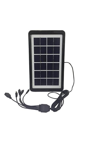 DAT At-6003b Solar Panel Güneş Enerjili Çok Uçlu Telefon Şarj Cihazı