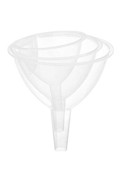 hagiki طقم قمع شفاف 3 مقاسات صغيرة