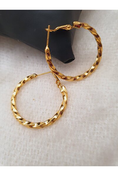 barisiva gold 22 Ayar Altın Kaplama Çok Şık Küpe