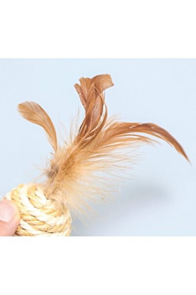 TİNEKE Furry Cat Dog Play Ball