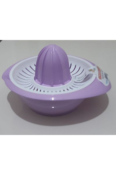 renkli çiçekler Lemon Squeezer Plastic Lemon Bowl