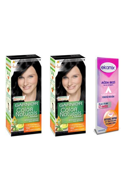 Garnier Color Naturals Set Boya 1-0 Siyah 2 Adet