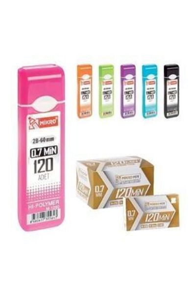 Mikro M-1260 Versatil 0.7 Pen Tip 60 Mm 120 Pieces