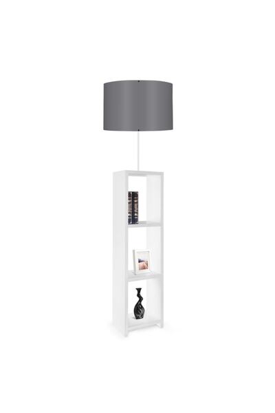 HOMİNG Dekoratif Raflı Lambader Ayd-1800