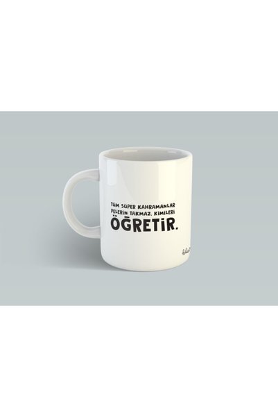 Bikutumutluluk Öğretmen Serisi Süper Kahraman Kupa