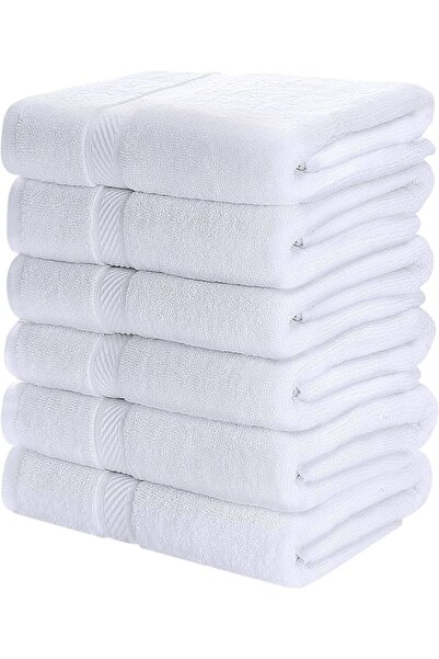 Özdilek Otel Havlusu Beyaz Plaj %100 Pamuk