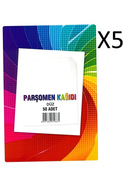 FİYPER 50 Li Parşomen Kağıdı - Çizgisiz 60gr - 5 Paket