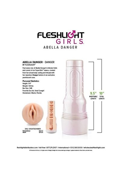 Fleshlight Girls Abella Danger Vajina Mastürbator