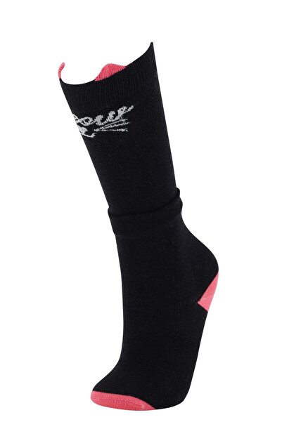 DeFacto Girl's Fun 2-Piece Long Socks T7606A621SP