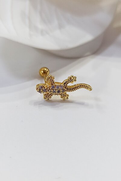 DM AKSESUAR Kertenkele Kıkırdak Helix Tragus Piercing