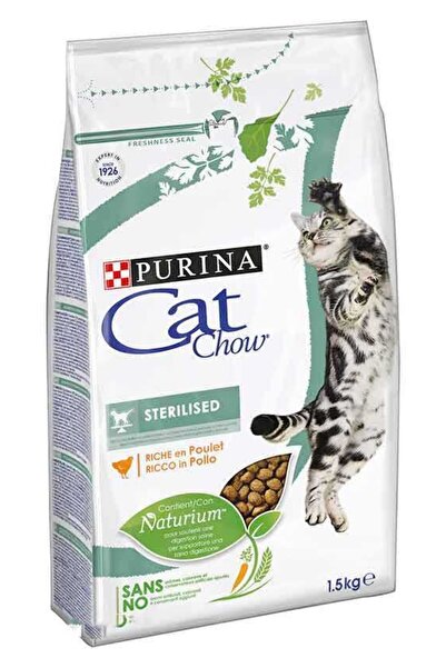 Cat Chow Kısırlaştırılmış Tavuklu Kedi Maması 15 Kg