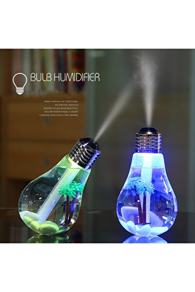 Genel Markalar Hava Nemlendirici, Ampul Görünümlü, Hazneli Buhar Makinesi