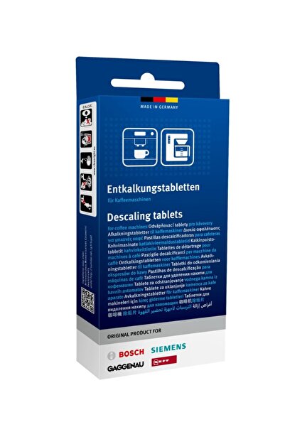 Siemens Kahve Makineleri İçin Kireç Giderici Tablet