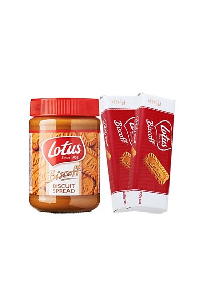 Lotus 1 Biscoff Spread + 2 250 g Biscuits - Package