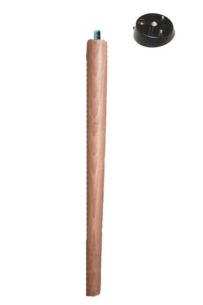 NMN GROUP Ahşap Vernikli 28 Cm Kütük Masa Orta Sehpa Zigon Ayağı