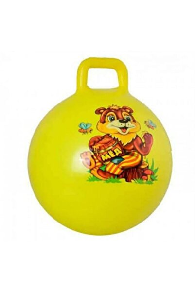 deniz sport Eğlenceli Zıplama Topu 45 cm Çocuk Boyu Zıp Zıp Top