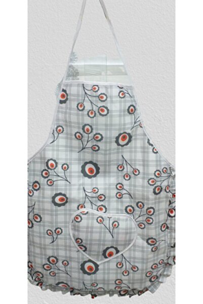 S.Y حافة مريلة مطبخ مقاومة للماء مكشكشة