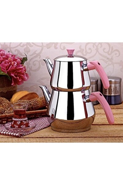 Viola Pyramid Steel Teapot - Family (large) Size