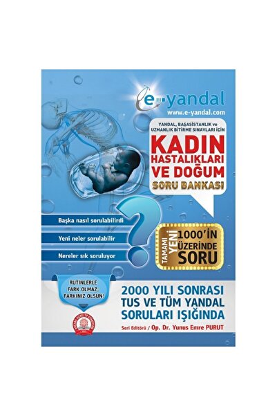 Ankara Nobel Tıp Kitapevleri Kadın Hastalıkları Ve Doğum Soru Bankası (Yandal...