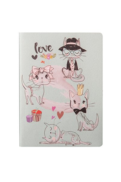 Fabio Ricci Nice Paw 40 Yaprak 14x20 Cm Çizgili Okul Defteri
