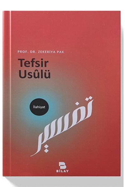 Bilay (Bilimsel Araştırma Yayınları) Tefsir Usulü Bilay (Koruma Poşetli)