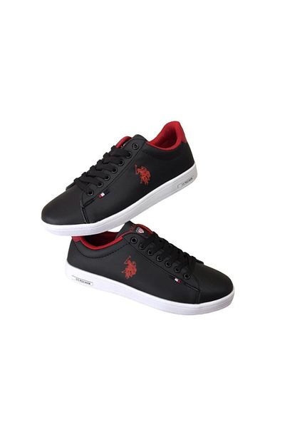U.S. Polo Assn. Çakır Shoes U.s.polo Assn.franco Negru-alb-roșu Pantofi pantofi pentru femei