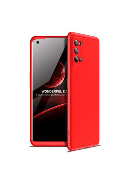 HTstore جراب Realme 7 Pro Ays - أحمر