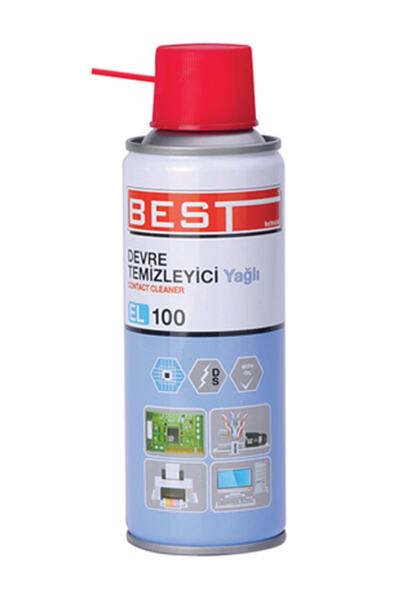 Best El100 Yağlı Elektronik Devre Temizleyici Sprey 200 Ml