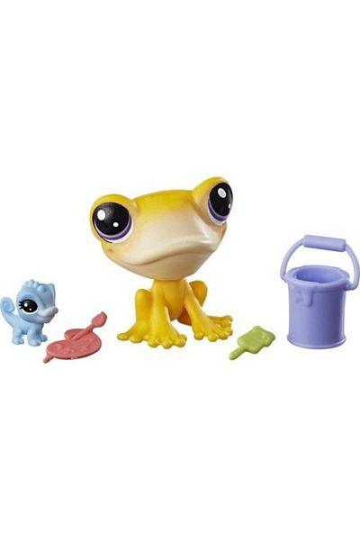 Minişler Pet Shop Miniatures and Their Babies Iggy Frogstein, Mitzı Mclızard Miniatures Pet Shop Original Miniatures Lps