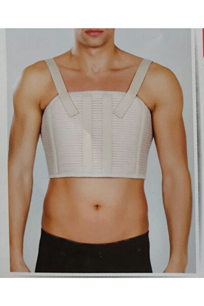 Orthosoft Askılı Göğüs Korsesi ( Çelik Balenli)