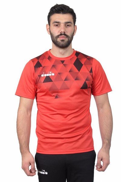 Diadora Alone Training T-shirt Κόκκινο